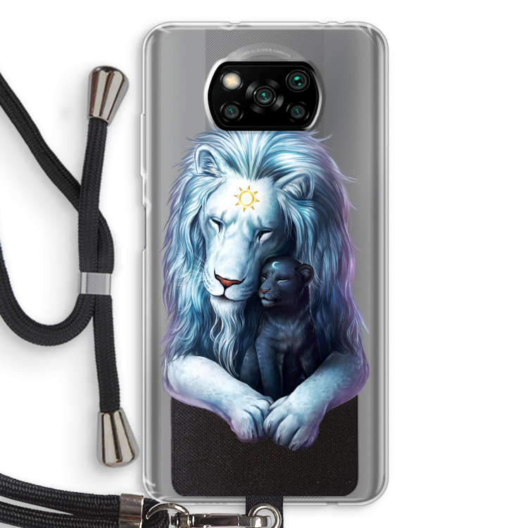 Child Of Light: Xiaomi Poco X3 Pro Transparant Hoesje met koord
