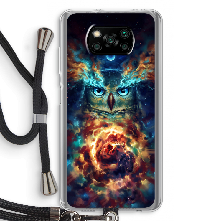 Aurowla: Xiaomi Poco X3 Pro Transparant Hoesje met koord