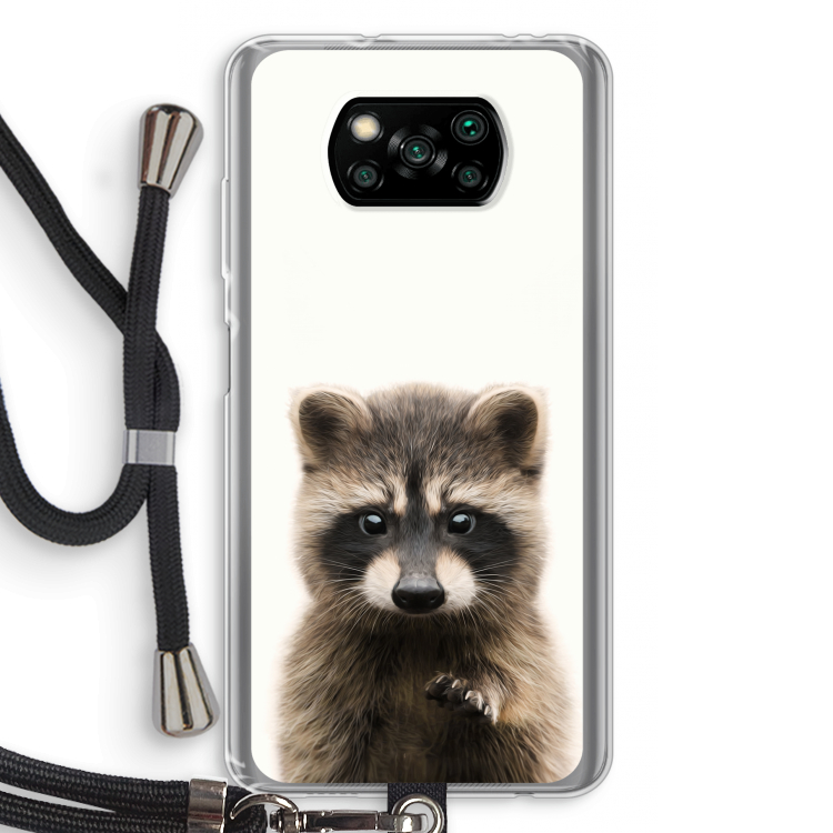 Rocco: Xiaomi Poco X3 Pro Transparant Hoesje met koord