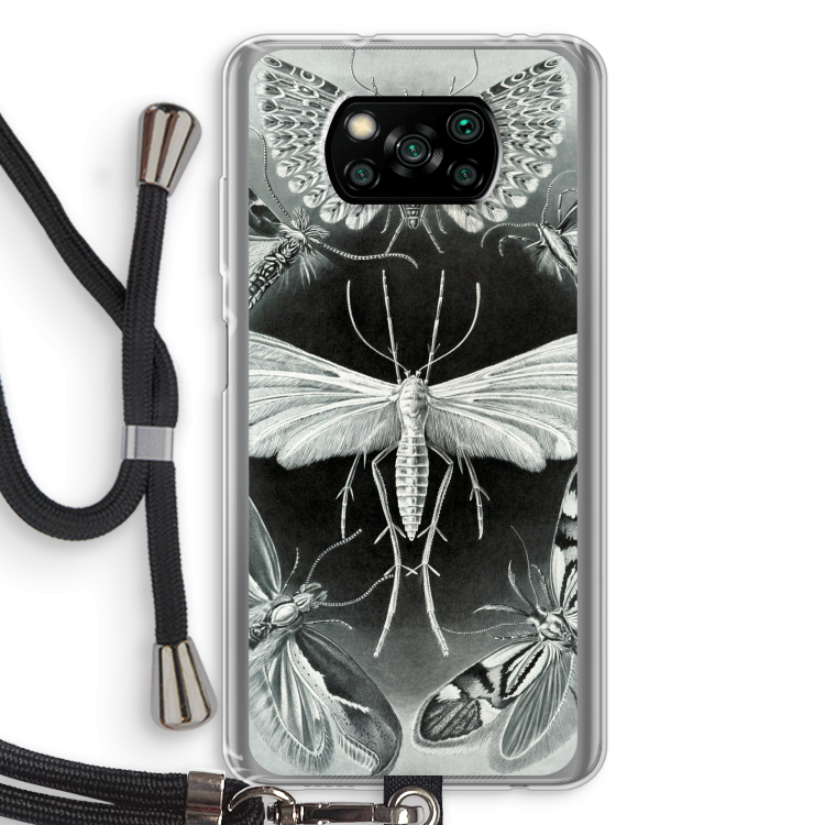 Haeckel Tineida: Xiaomi Poco X3 Pro Transparant Hoesje met koord