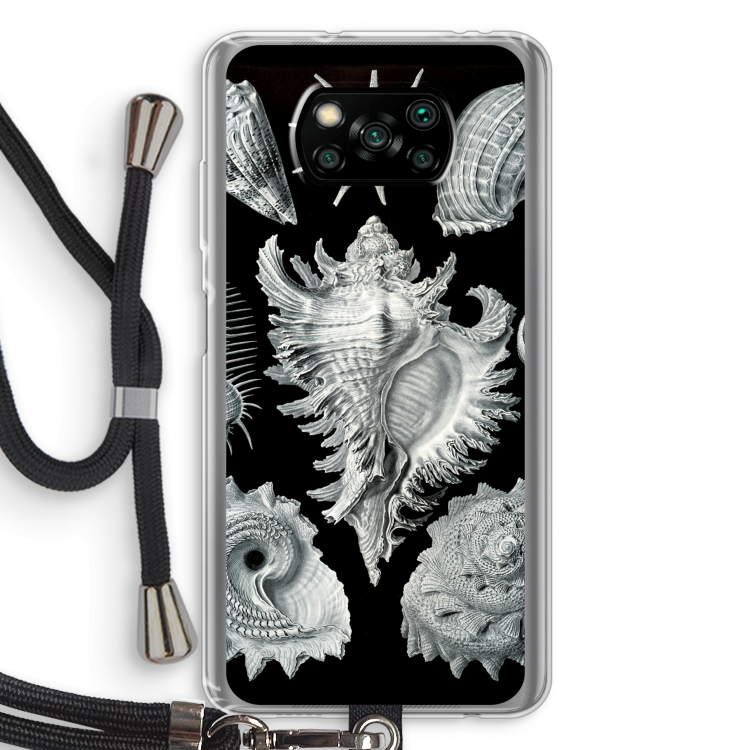Haeckel Prosobranchia: Xiaomi Poco X3 Pro Transparant Hoesje met koord
