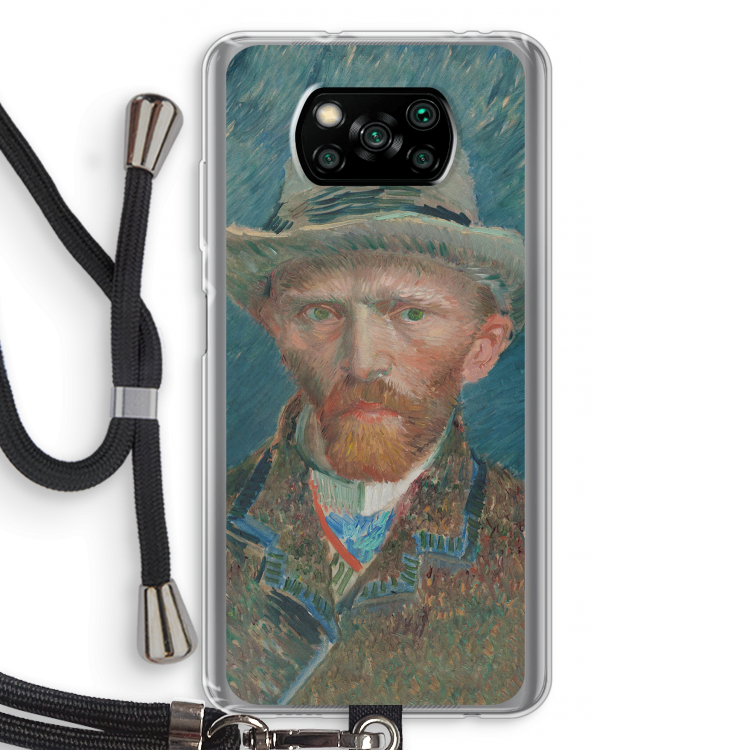 Van Gogh: Xiaomi Poco X3 Pro Transparant Hoesje met koord