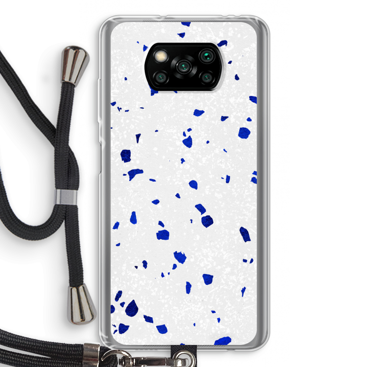 Terrazzo N°5: Xiaomi Poco X3 Pro Transparant Hoesje met koord