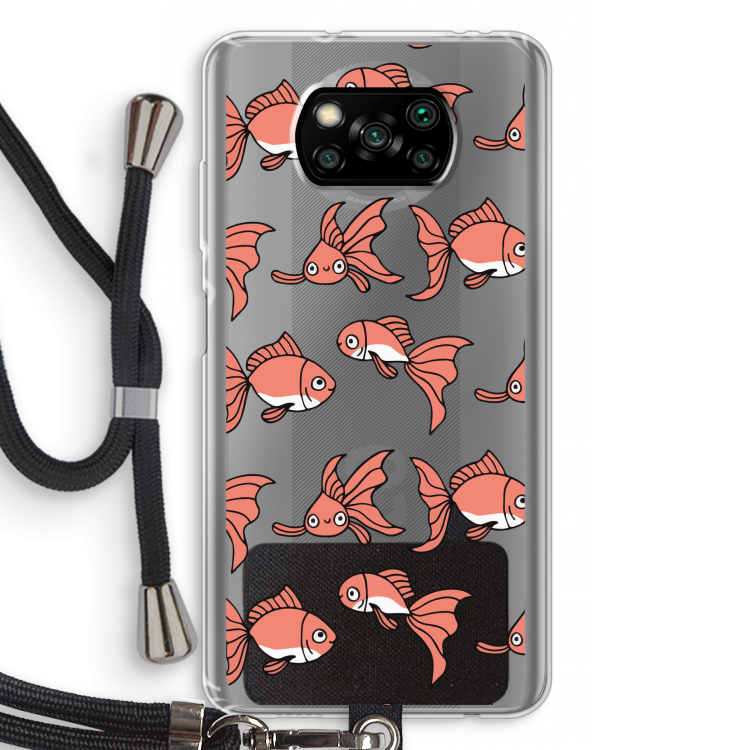 Blub: Xiaomi Poco X3 Pro Transparant Hoesje met koord