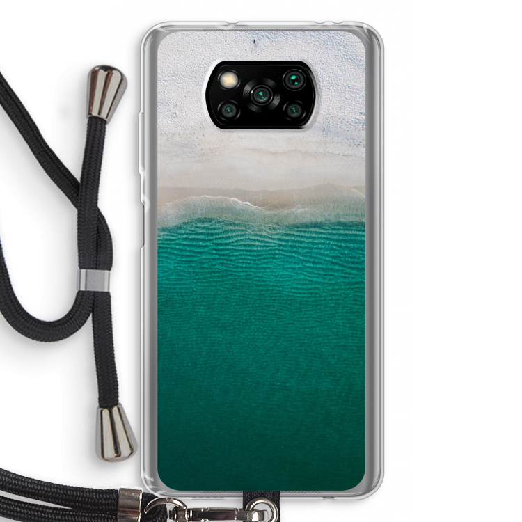 Stranded: Xiaomi Poco X3 Pro Transparant Hoesje met koord