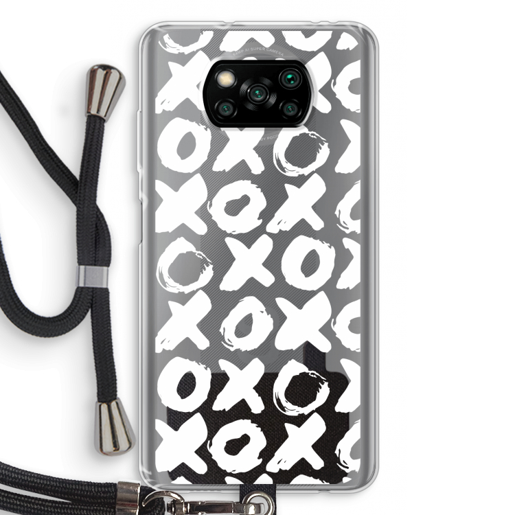 XOXO: Xiaomi Poco X3 Pro Transparant Hoesje met koord