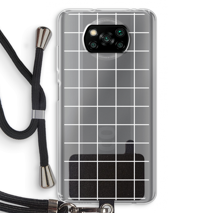 Rooster 2: Xiaomi Poco X3 Pro Transparant Hoesje met koord