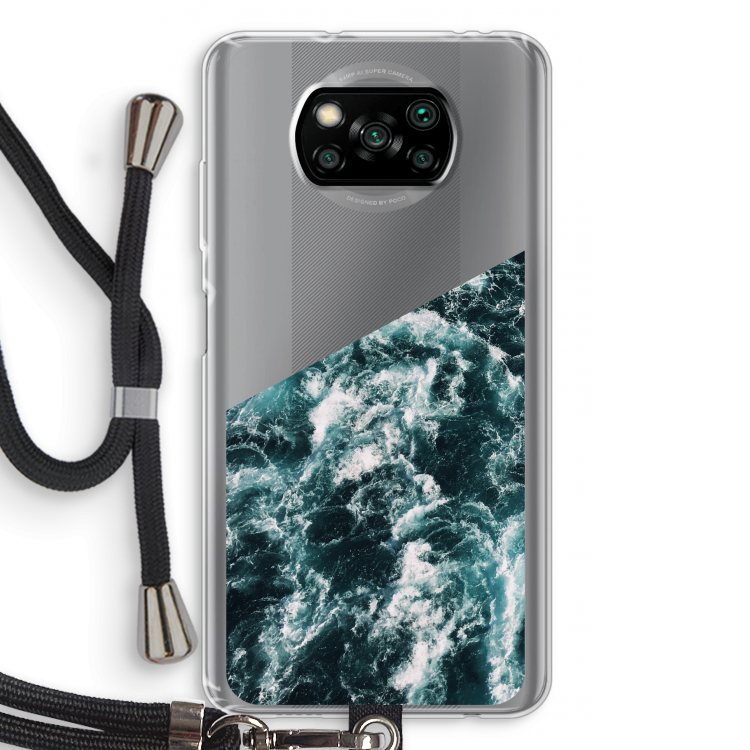 Zee golf: Xiaomi Poco X3 Pro Transparant Hoesje met koord