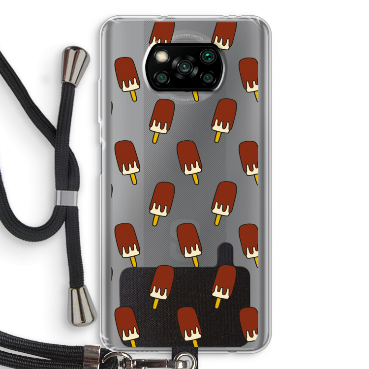 Yummy: Xiaomi Poco X3 Pro Transparant Hoesje met koord