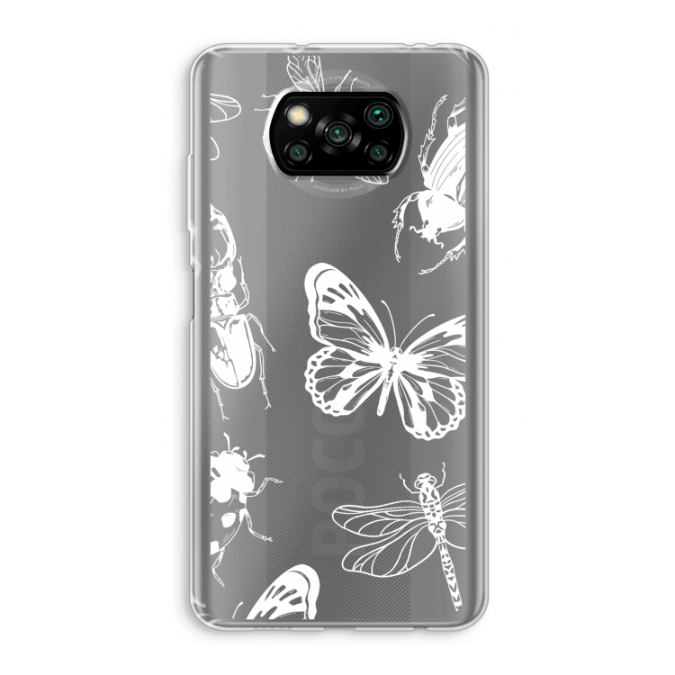 Tiny Bugs: Xiaomi Poco X3 Pro Transparant Hoesje
