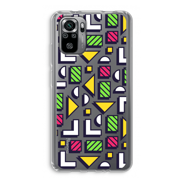 8-bit N°4: Xiaomi Redmi Note 10S Transparant Hoesje
