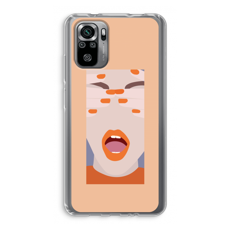 Surprise: Xiaomi Redmi Note 10S Transparant Hoesje