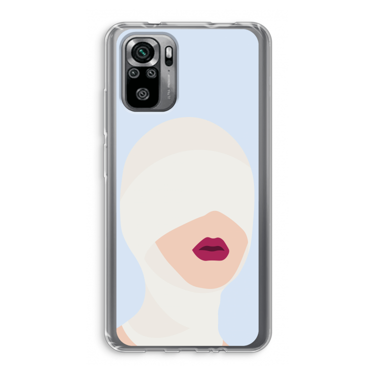Incognito: Xiaomi Redmi Note 10S Transparant Hoesje