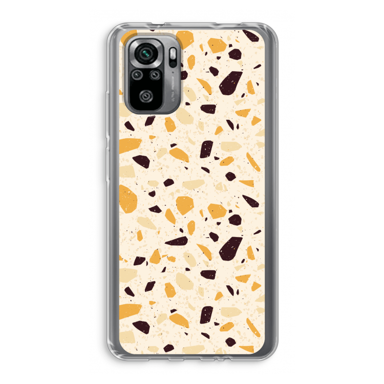 Terrazzo N°13: Xiaomi Redmi Note 10S Transparant Hoesje