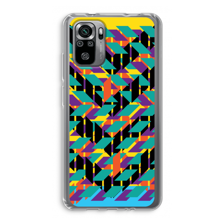 Skew Bee 1: Xiaomi Redmi Note 10S Transparant Hoesje
