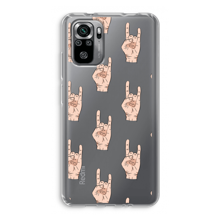 Rock: Xiaomi Redmi Note 10S Transparant Hoesje