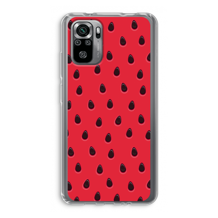 Watermelon: Xiaomi Redmi Note 10S Transparant Hoesje