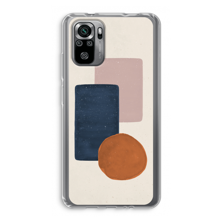 Geo #3: Xiaomi Redmi Note 10S Transparant Hoesje
