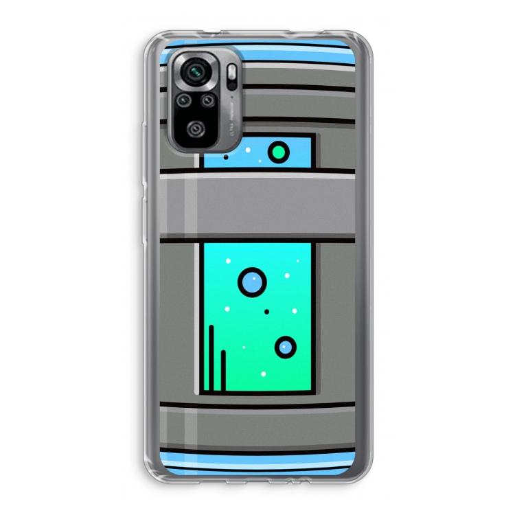 Chug Bottle: Xiaomi Redmi Note 10S Transparant Hoesje