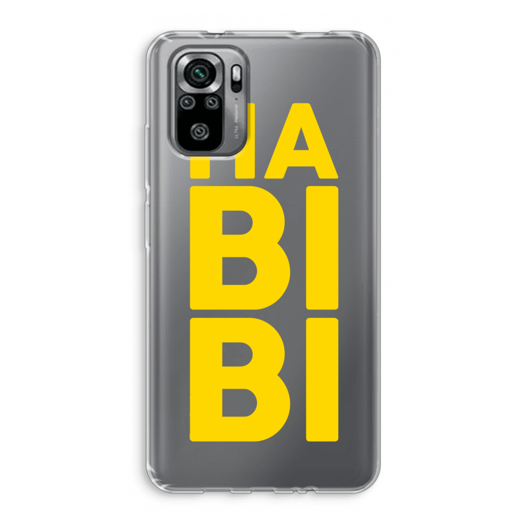 Habibi Majorelle : Xiaomi Redmi Note 10S Transparant Hoesje