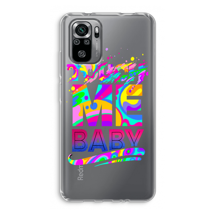 Touch Me: Xiaomi Redmi Note 10S Transparant Hoesje