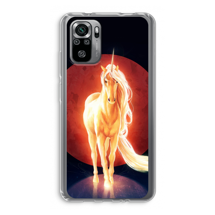 Last Unicorn: Xiaomi Redmi Note 10S Transparant Hoesje