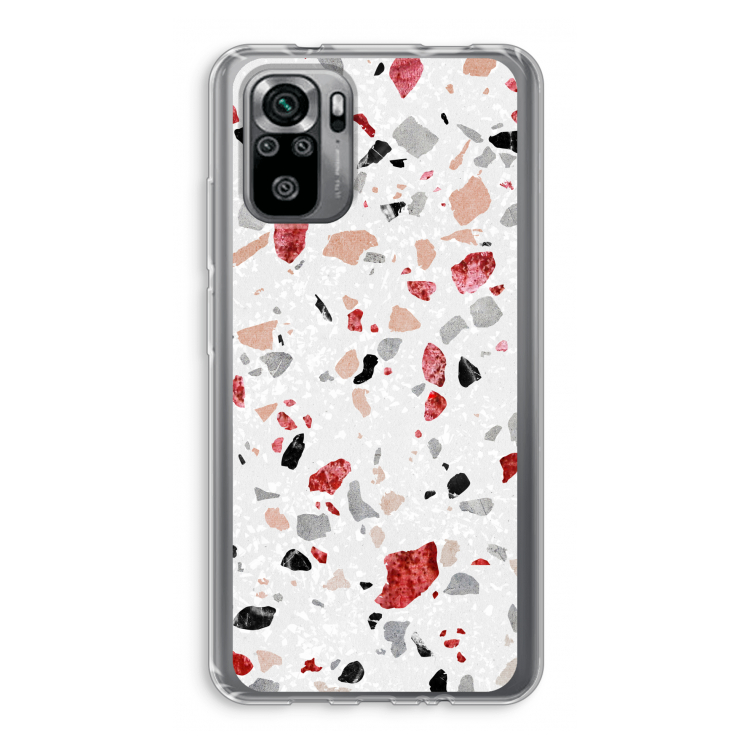 Terrazzo N°12: Xiaomi Redmi Note 10S Transparant Hoesje