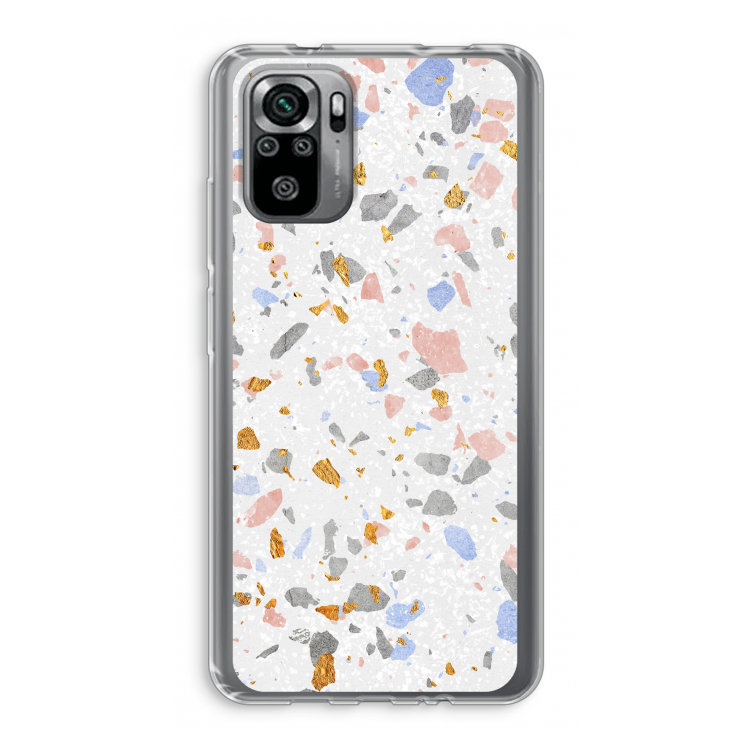 Terrazzo N°8: Xiaomi Redmi Note 10S Transparant Hoesje