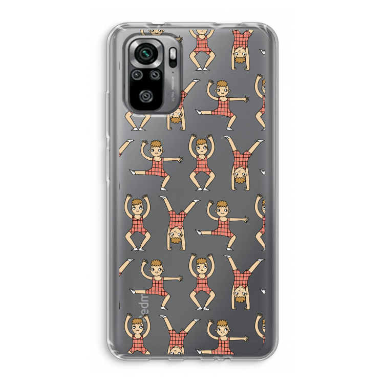 Gymboys: Xiaomi Redmi Note 10S Transparant Hoesje