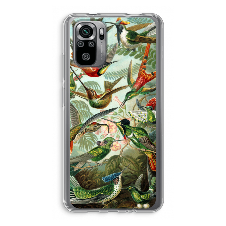 Haeckel Trochilidae: Xiaomi Redmi Note 10S Transparant Hoesje