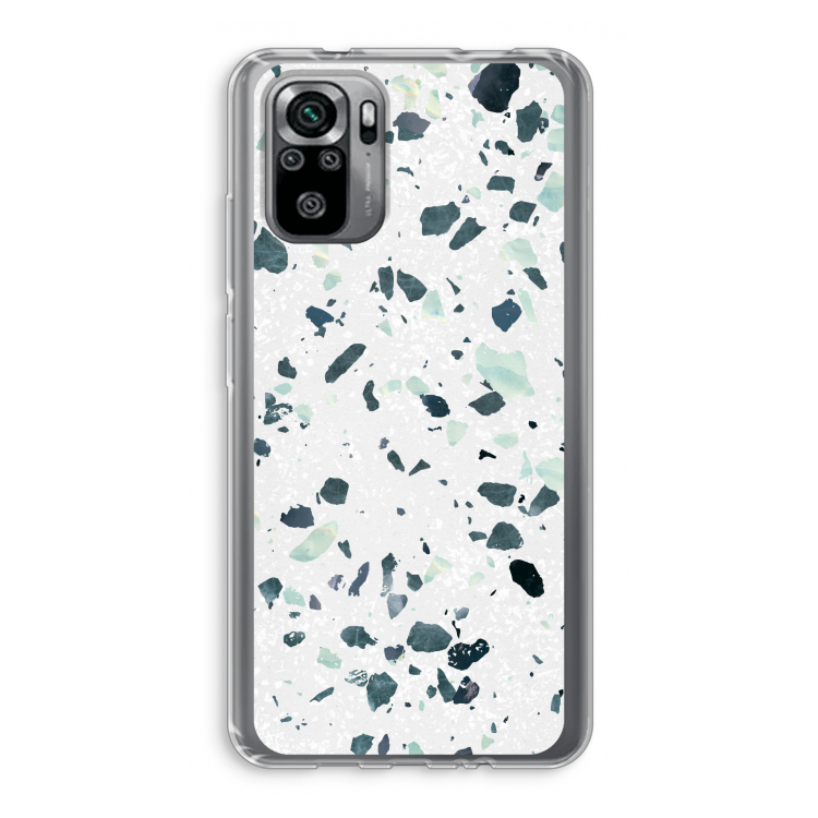 Terrazzo N°2: Xiaomi Redmi Note 10S Transparant Hoesje