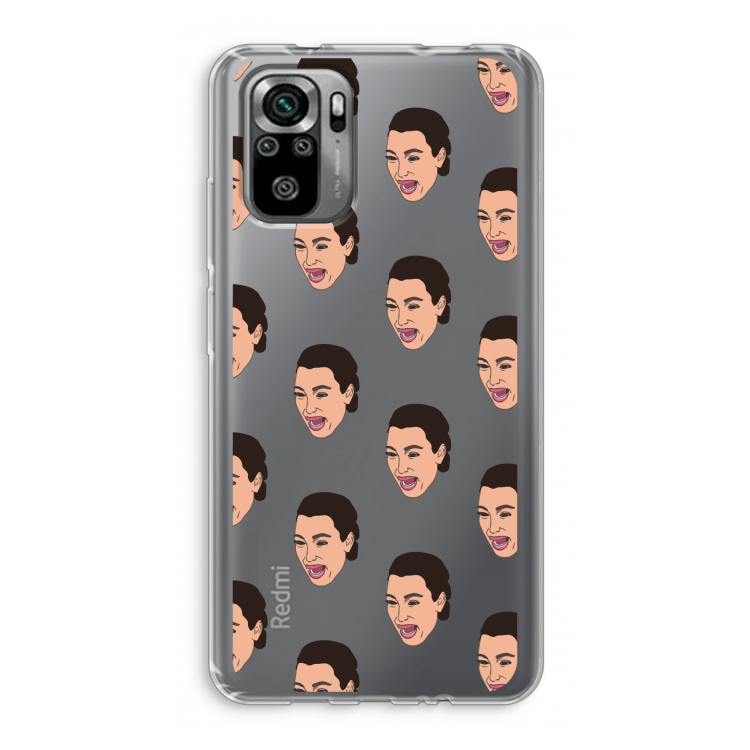 Ugly Cry Call: Xiaomi Redmi Note 10S Transparant Hoesje