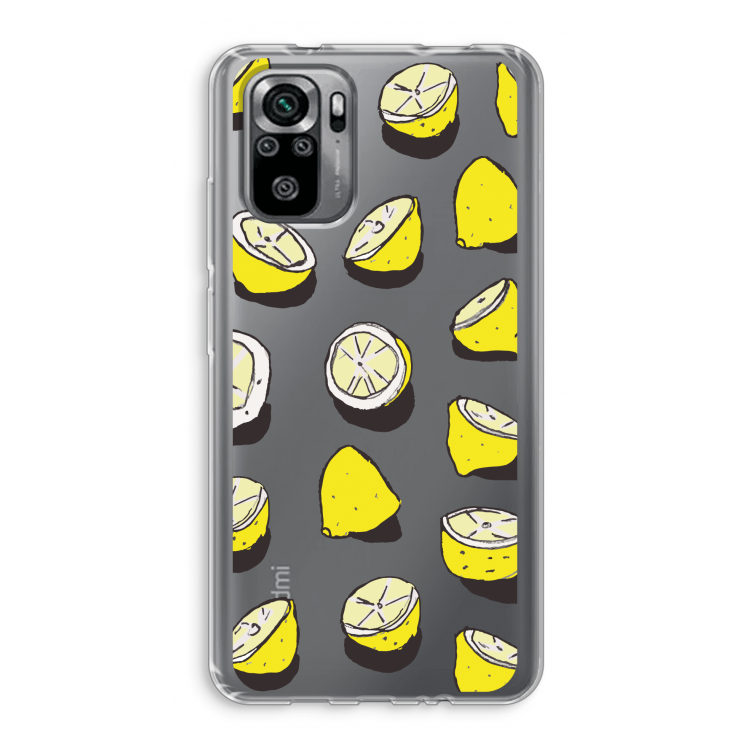 When Life Gives You Lemons...: Xiaomi Redmi Note 10S Transparant Hoesje