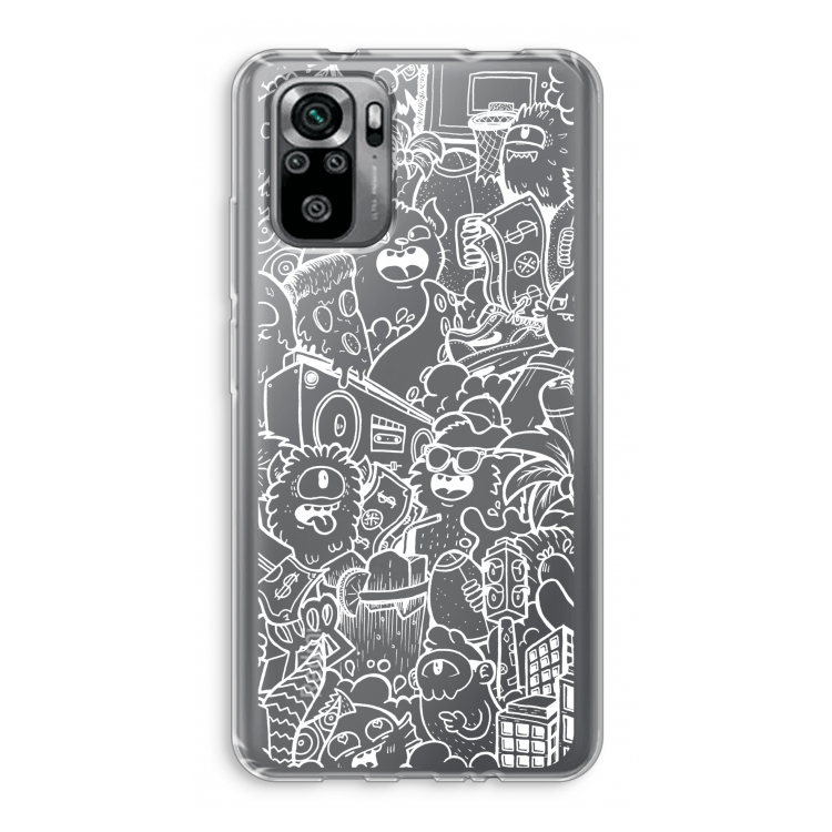 Vexx City #2: Xiaomi Redmi Note 10S Transparant Hoesje