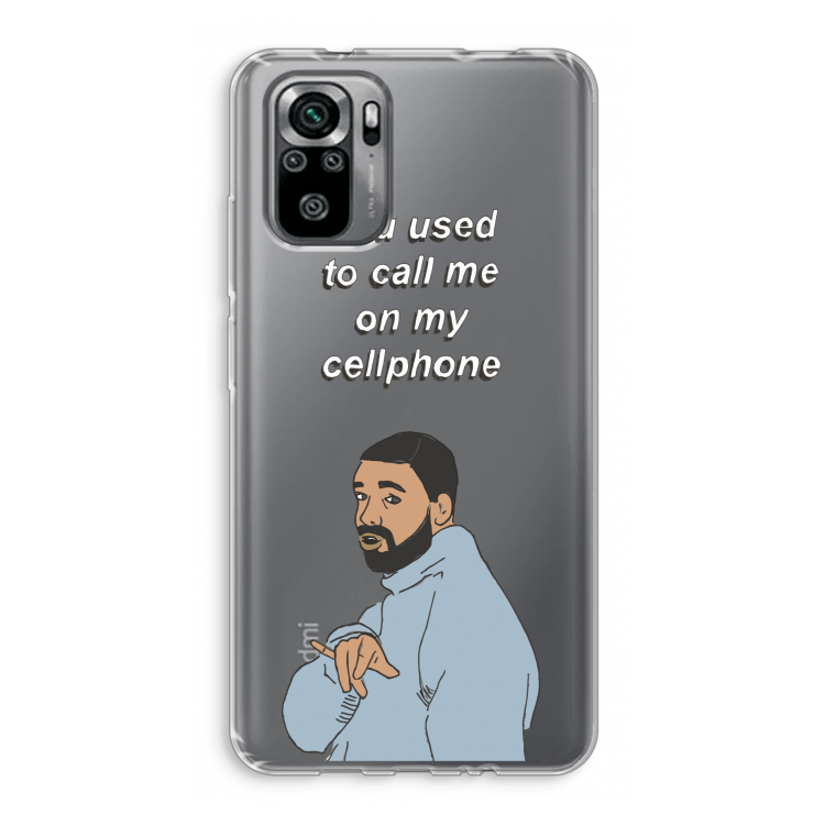 Hotline bling: Xiaomi Redmi Note 10S Transparant Hoesje
