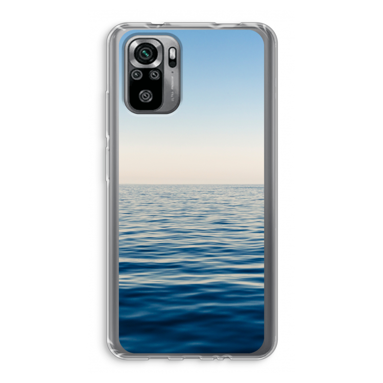 Water horizon: Xiaomi Redmi Note 10S Transparant Hoesje