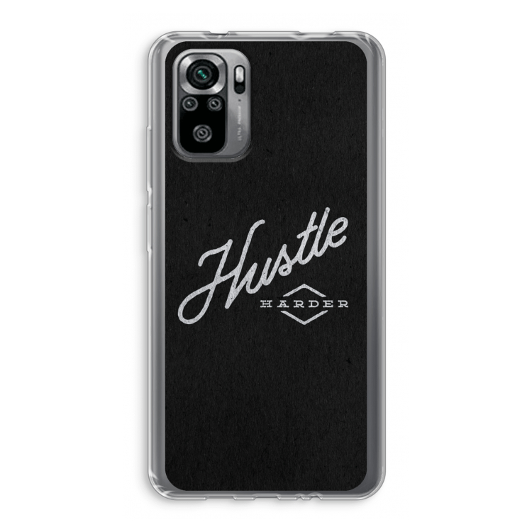 Hustle: Xiaomi Redmi Note 10S Transparant Hoesje