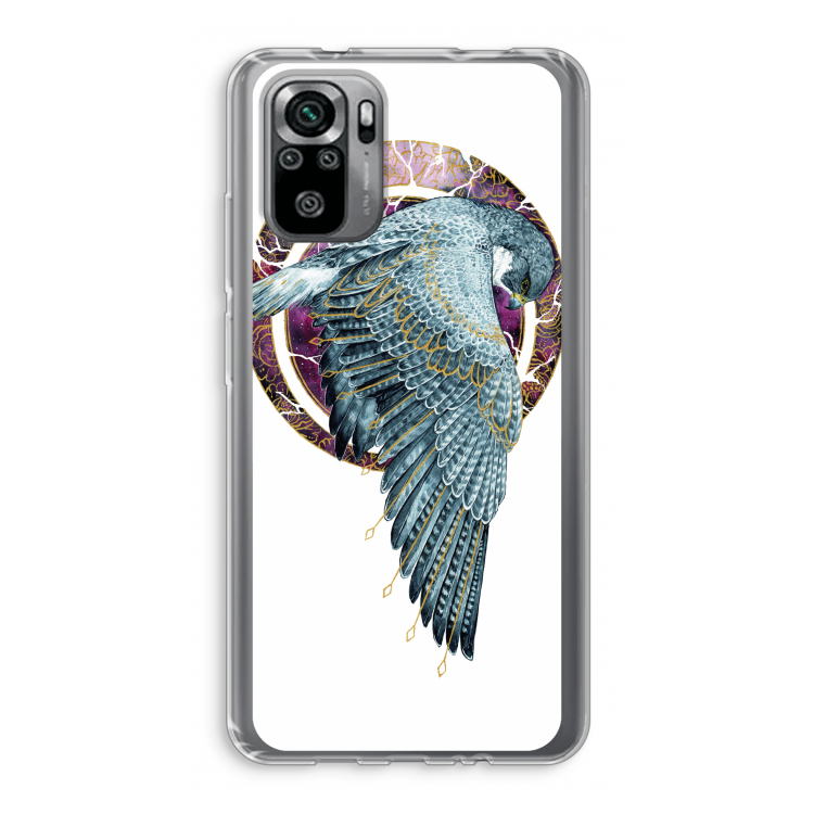Golden Falcon: Xiaomi Redmi Note 10S Transparant Hoesje