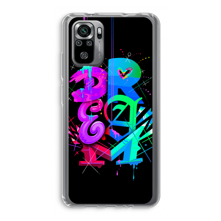 Dream: Xiaomi Redmi Note 10S Transparant Hoesje