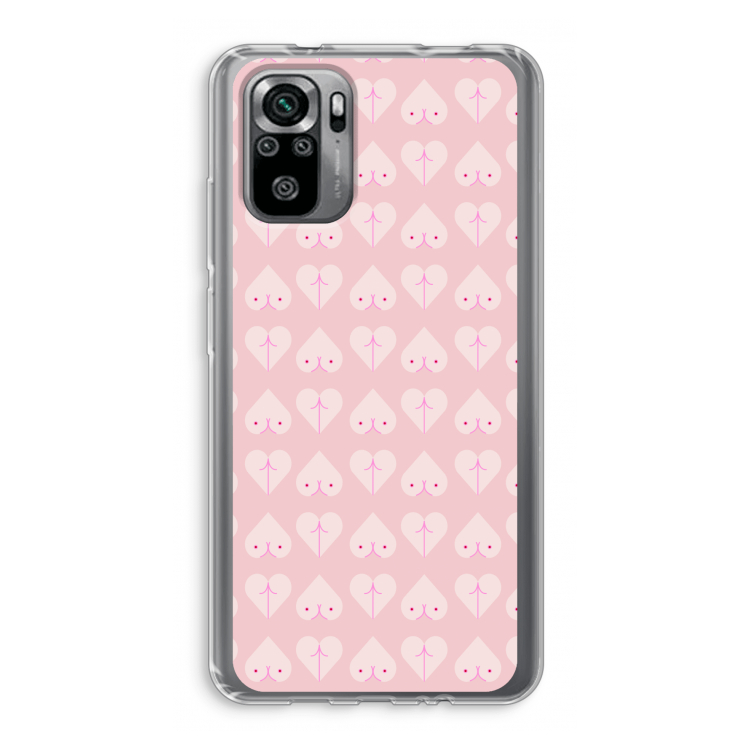 Ass 'n Titties: Xiaomi Redmi Note 10S Transparant Hoesje