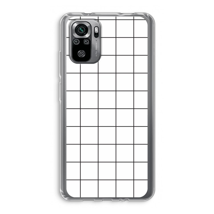 Rooster: Xiaomi Redmi Note 10S Transparant Hoesje