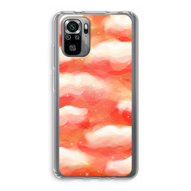 Lichte Wolken: Xiaomi Redmi Note 10S Transparant Hoesje