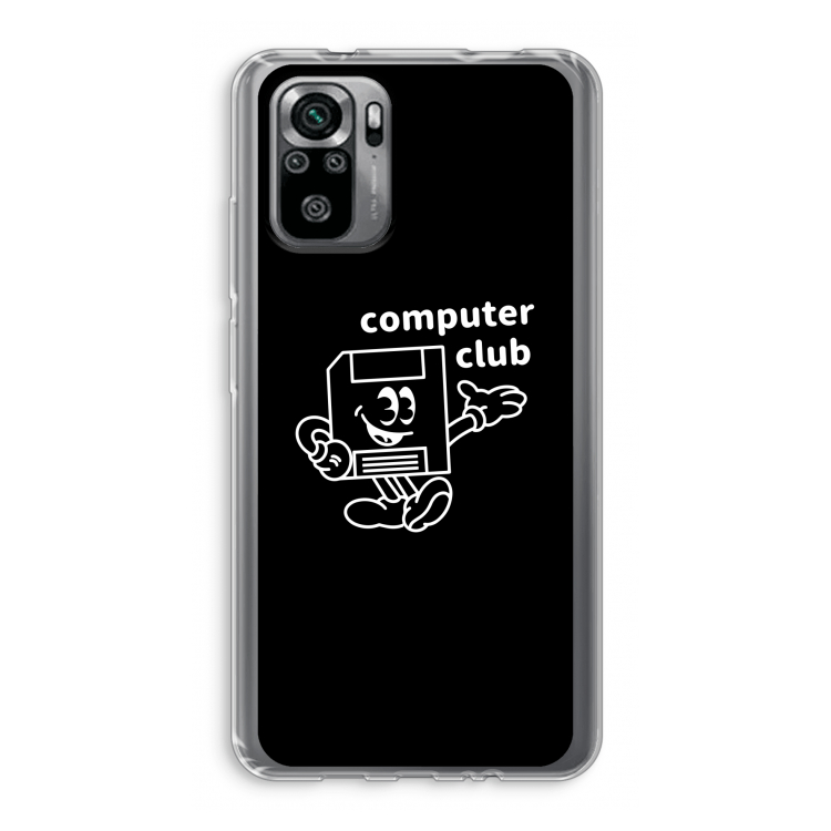 Floppyhead: Xiaomi Redmi Note 10S Transparant Hoesje