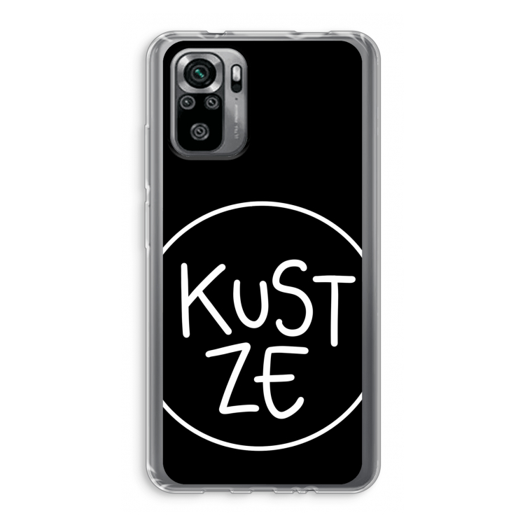 KUST ZE: Xiaomi Redmi Note 10S Transparant Hoesje