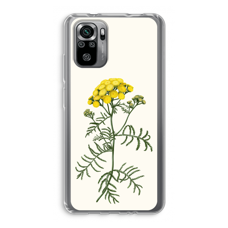 Tansy: Xiaomi Redmi Note 10S Transparant Hoesje