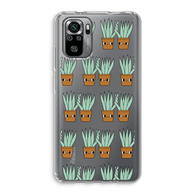Sansevieria: Xiaomi Redmi Note 10S Transparant Hoesje