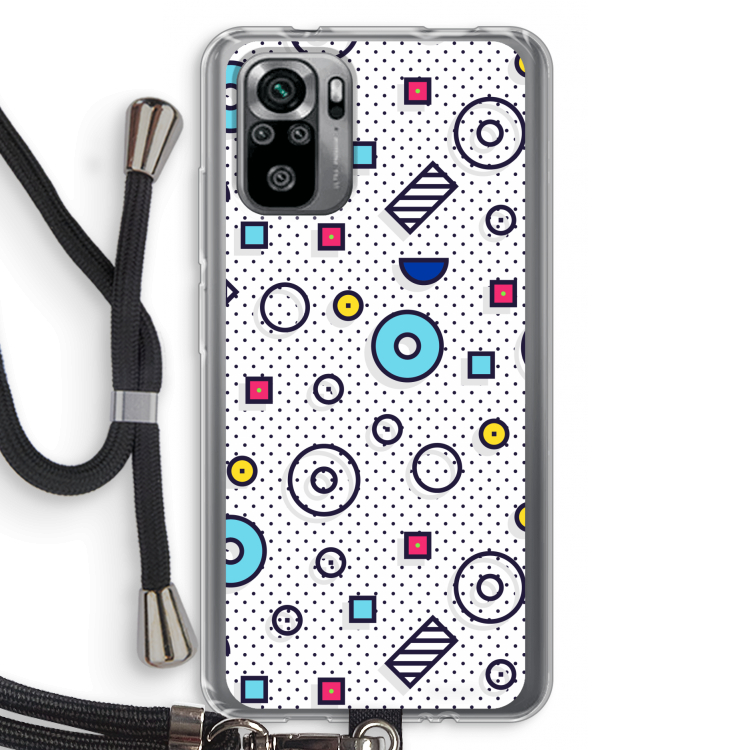 8-bit N°9: Xiaomi Redmi Note 10S Transparant Hoesje met koord