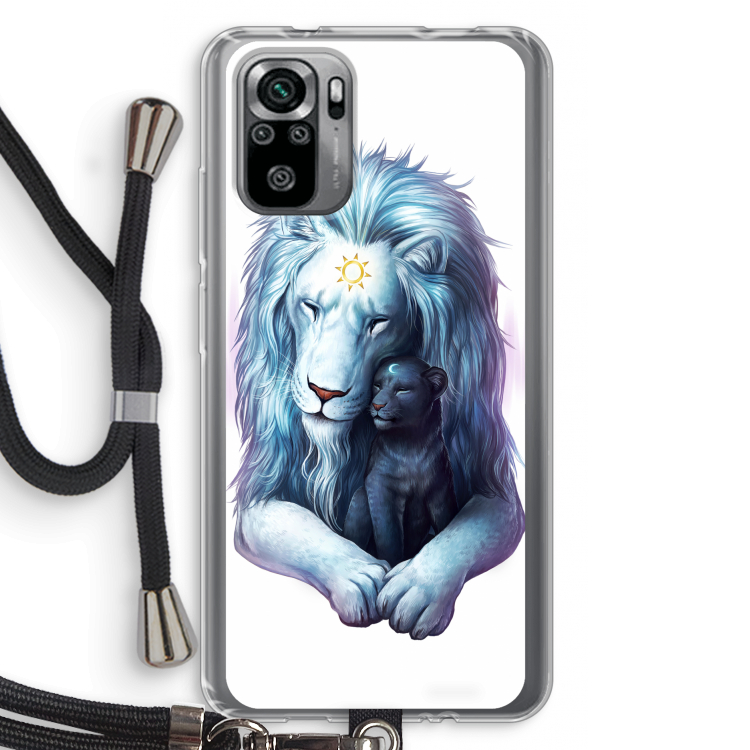 Child Of Light: Xiaomi Redmi Note 10S Transparant Hoesje met koord