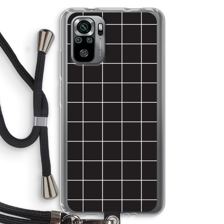 Rooster 2: Xiaomi Redmi Note 10S Transparant Hoesje met koord