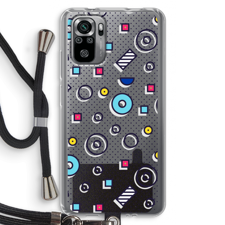 8-bit N°9: Xiaomi Redmi Note 10S Transparant Hoesje met koord